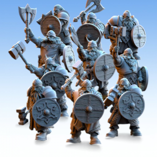 Dwarven Kingdoms – Guerriers    