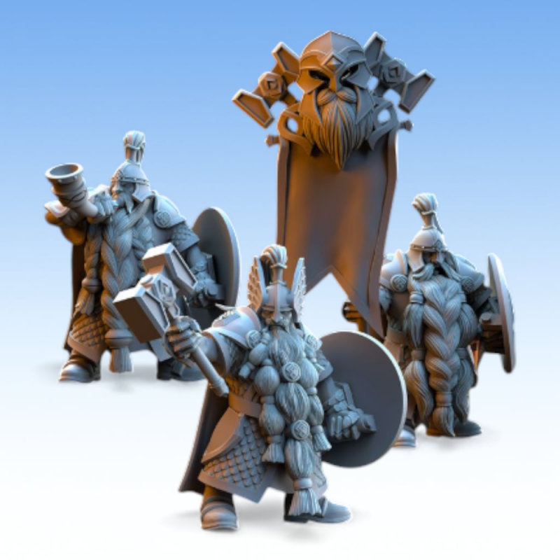 Dwarven Kingdoms – Guerriers Nobles    