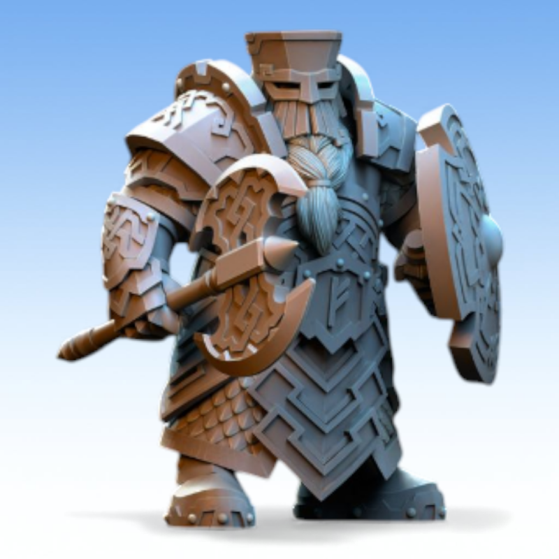 Dwarven Kingdoms – Guerriers Têtes-de-Fer   