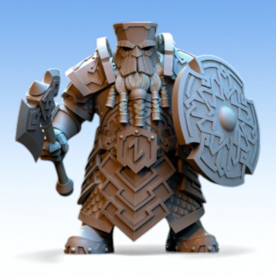 Dwarven Kingdoms – Guerriers Têtes-de-Fer   