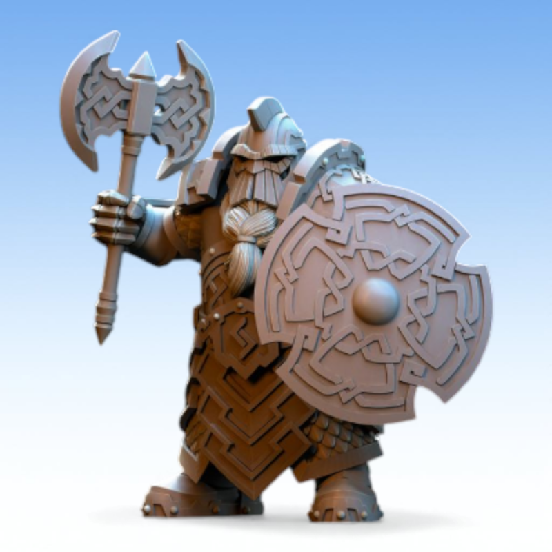 Dwarven Kingdoms – Guerriers Têtes-de-Fer   