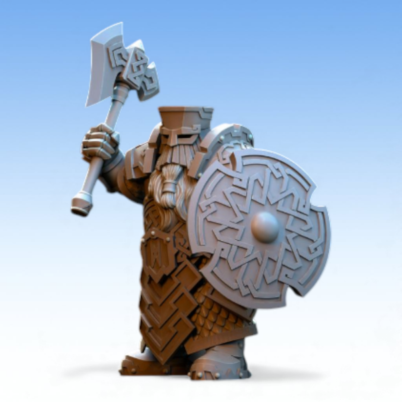 Dwarven Kingdoms – Guerriers Têtes-de-Fer   