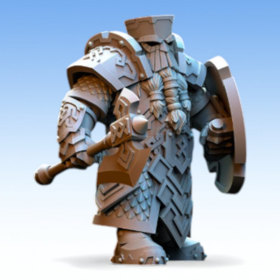 Dwarven Kingdoms – Guerriers Têtes-de-Fer   