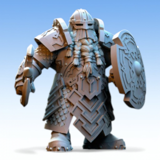 Dwarven Kingdoms – Guerriers Têtes-de-Fer   