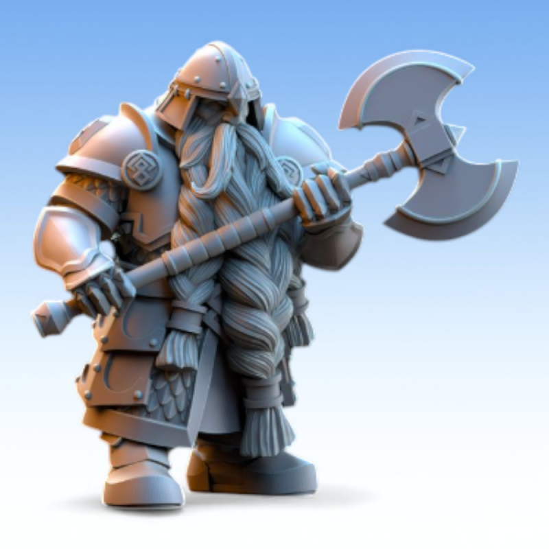 Dwarven Kingdoms – Guerriers de la Légion des Anciens   