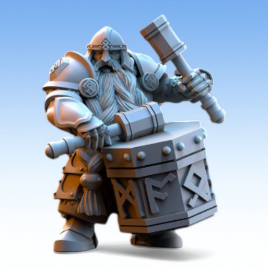 Dwarven Kingdoms – Guerriers de la Légion des Anciens   