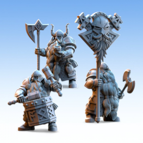 Dwarven Kingdoms – Guerriers de la Légion des Anciens   