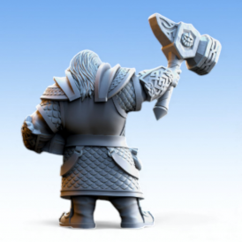 Dwarven Kingdoms – Olgrendrim, Héros Nain   (2)