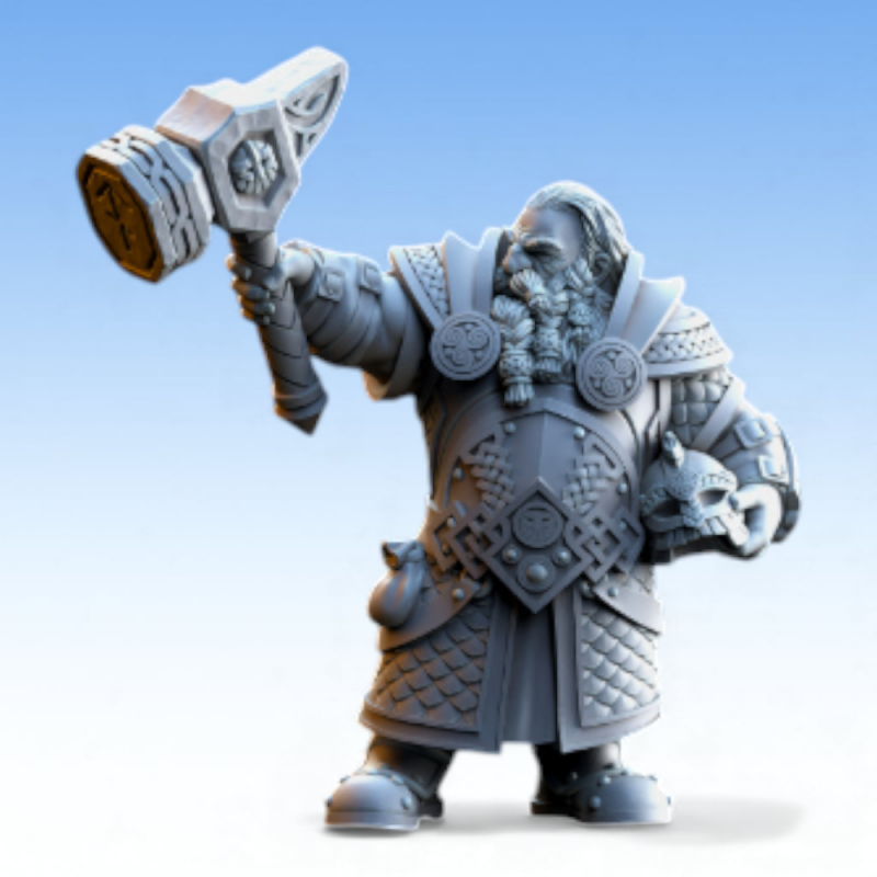 Dwarven Kingdoms – Olgrendrim, Héros Nain  