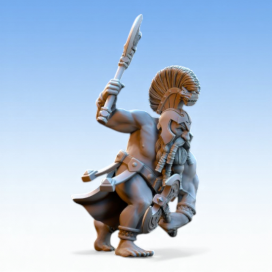 Dwarven Kingdoms - Prêtre Runique sur Bête Volcanic  