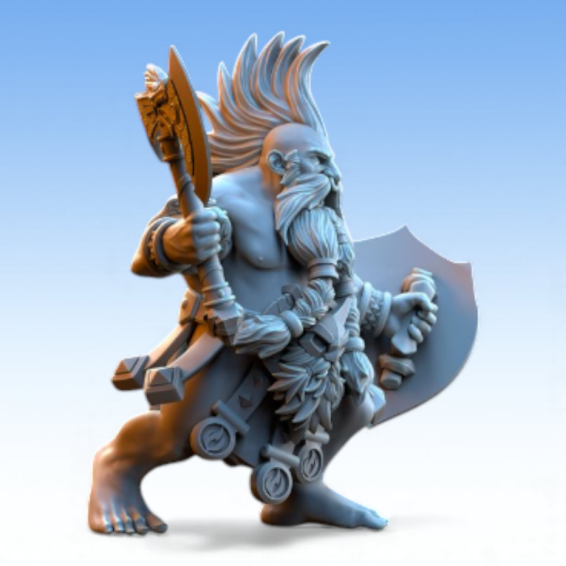 Dwarven Kingdoms – Tharin Barbe-de-Feu  