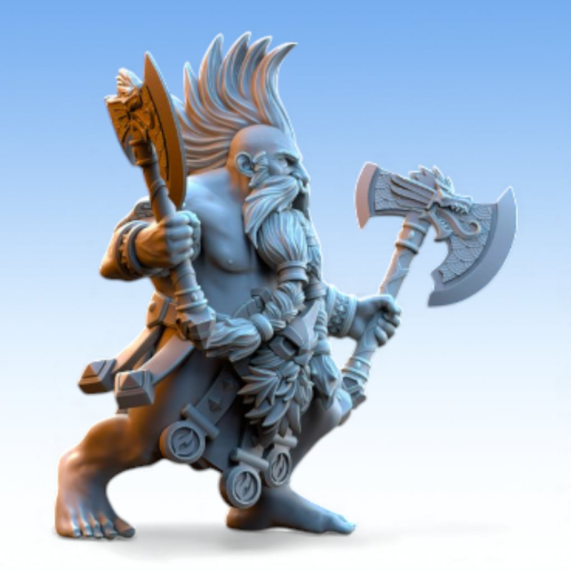 Dwarven Kingdoms – Tharin Barbe-de-Feu  