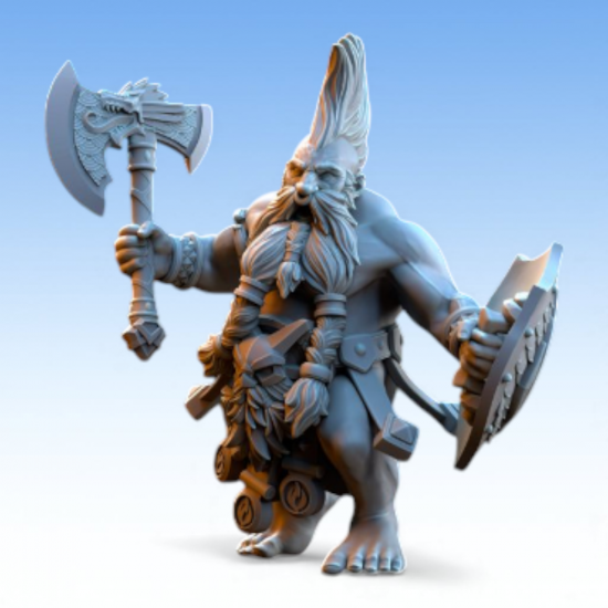 Dwarven Kingdoms – Tharin Barbe-de-Feu  