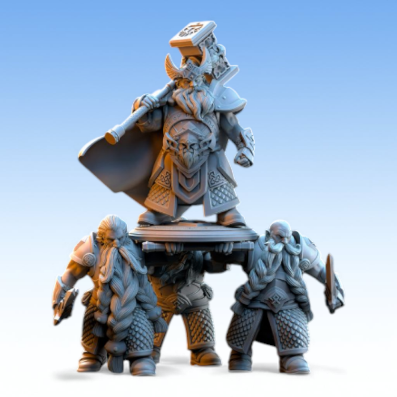 Dwarven Kingdoms – Throngrim, Roi du Cœur-des-Montagnes  