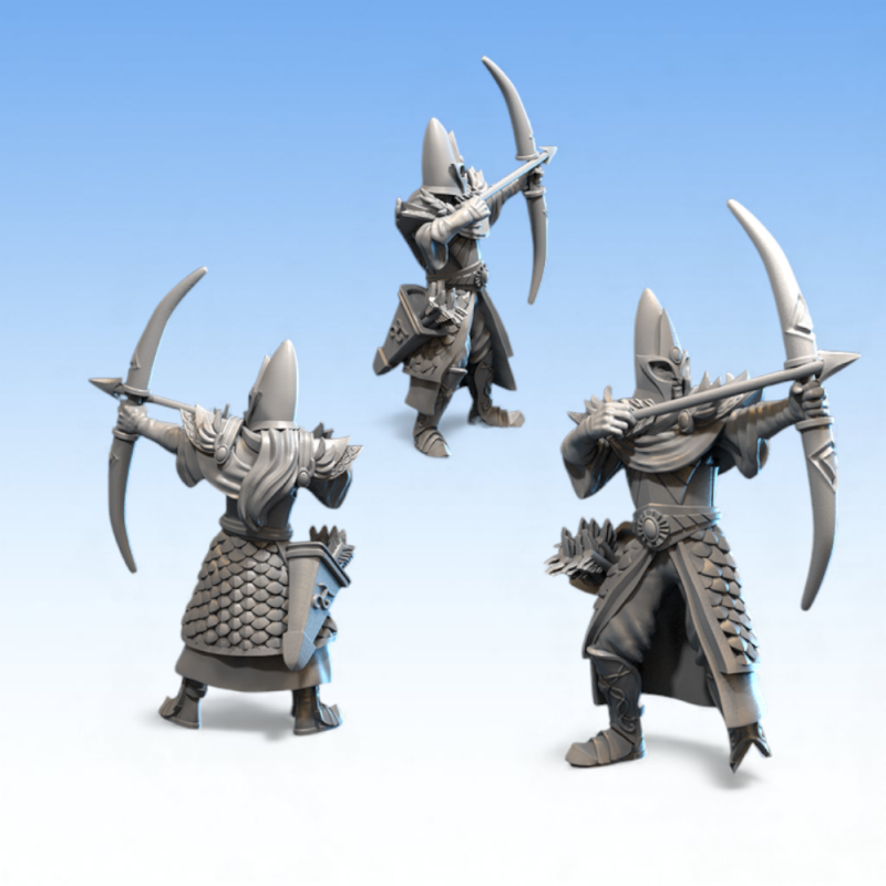 Hauts Elfes – Archer de la Garde de Lumière 