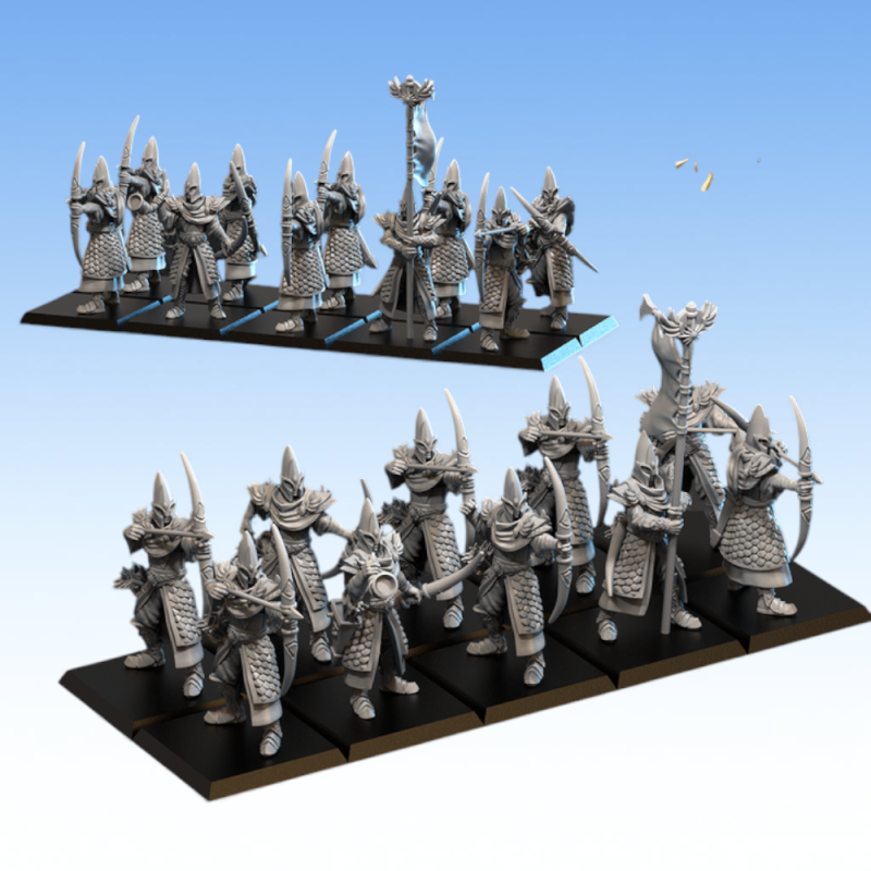 Hauts Elfes – Archer de la Garde de Lumière 