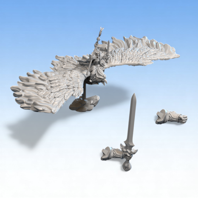 Hauts Elfes - Archimage du Phénix de Feu 