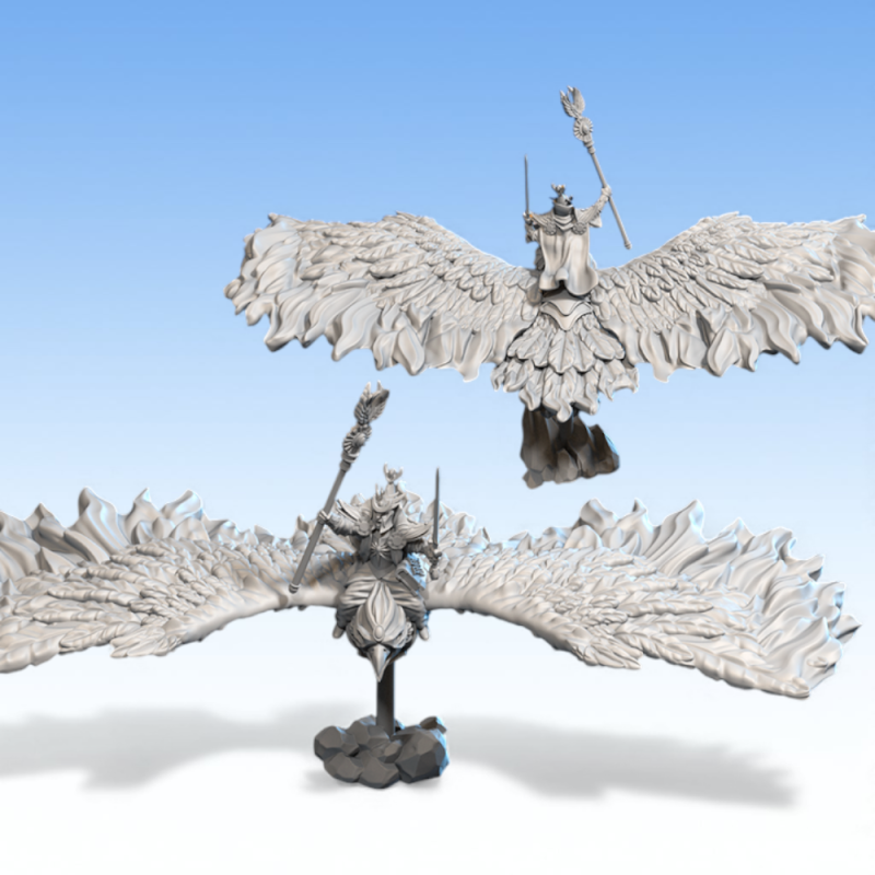 Hauts Elfes - Archimage du Phénix de Feu 