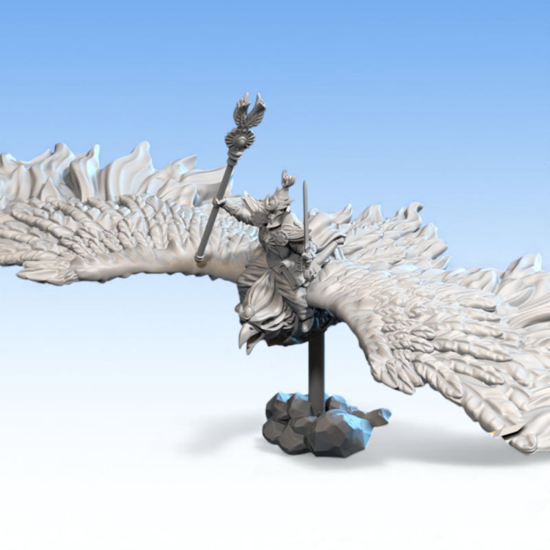 Hauts Elfes - Archimage du Phénix de Feu 