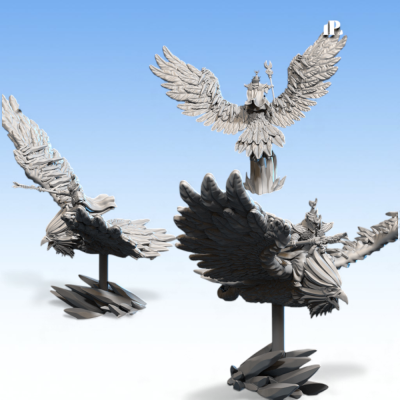 Hauts Elfes - Archimage du Phénix de Feu 