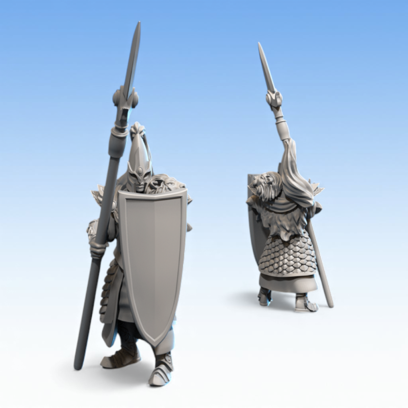 Hauts Elfes – Garde-Lion 