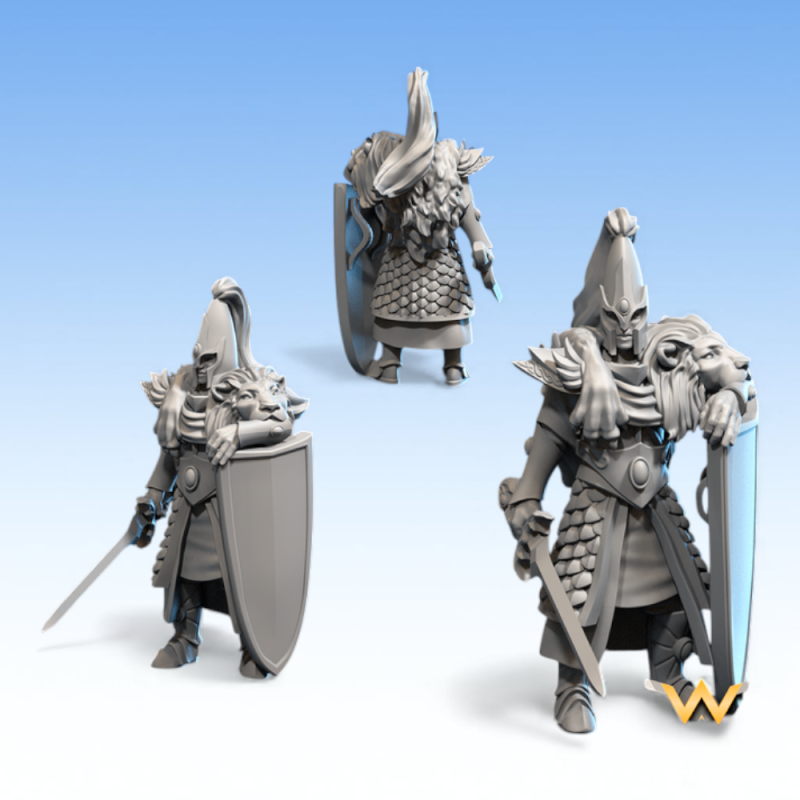 Hauts Elfes – Garde-Lion 