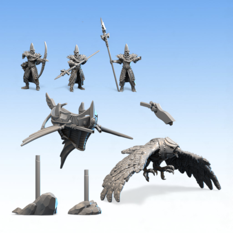 Hauts Elfes – Gardien Céleste de Lumière 