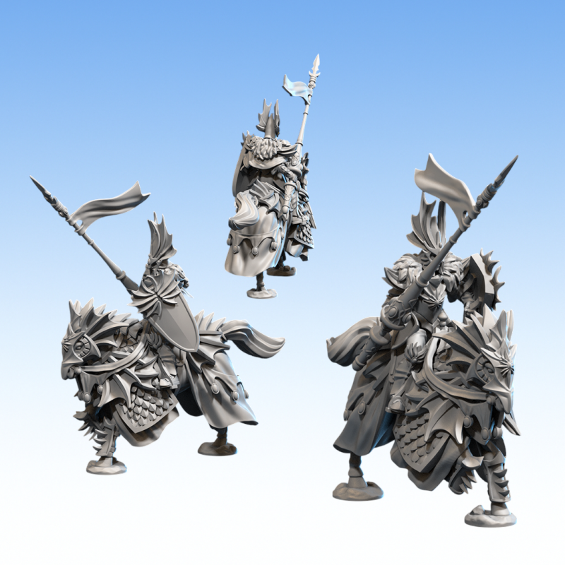 Hauts Elfes – Cavalerie Dragon 