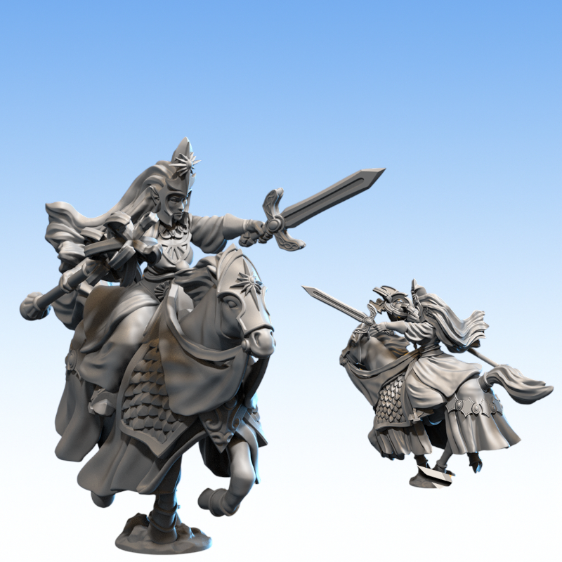 Hauts Elfes – Grande Prêtresse Cavalière 