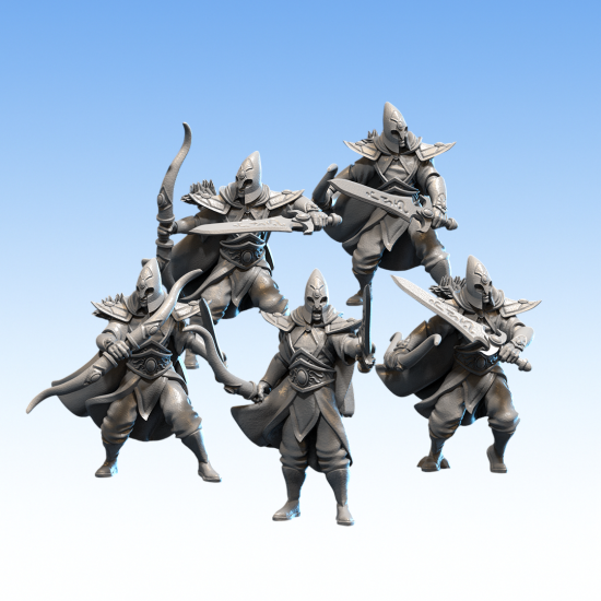 Hauts Elfes – Guerrier-Lion Royal 