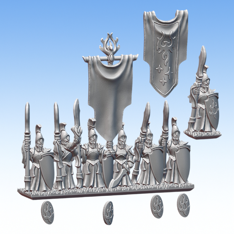 Hauts elfes - Lanciers  