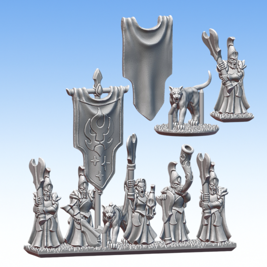 Hauts elfes - Lions Blancs  