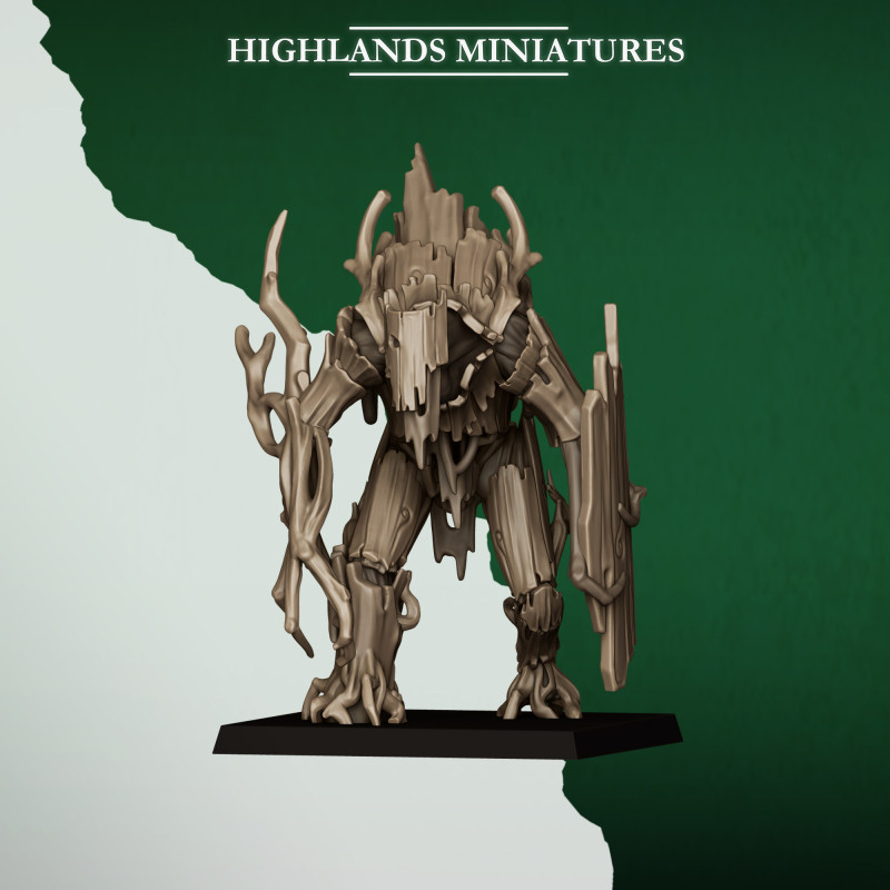 Feral elfes - Golems de bois 