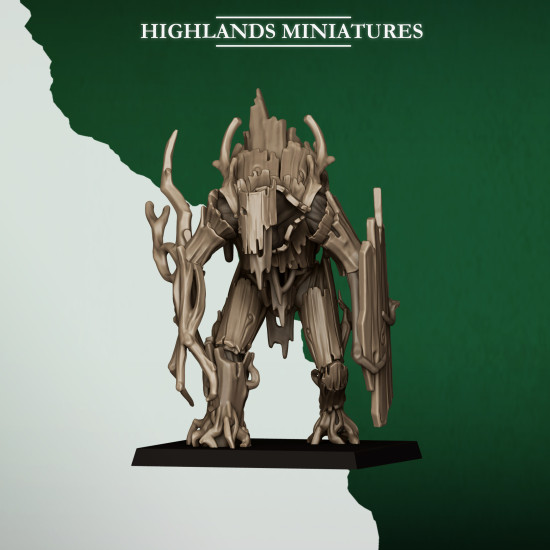 Feral elfes - Golems de bois 