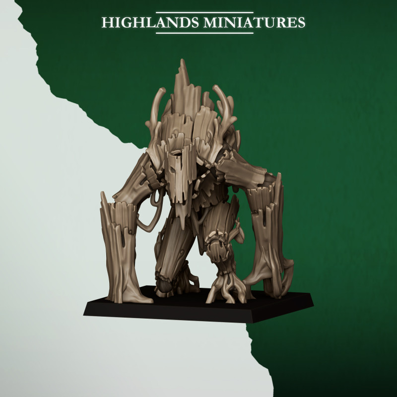 Feral elfes - Golems de bois 