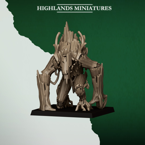 Feral elfes - Golems de bois 