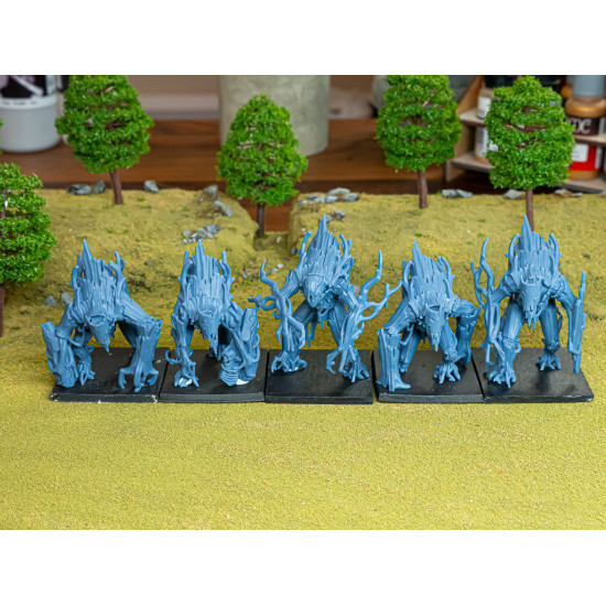 Feral elfes - Golems de bois 