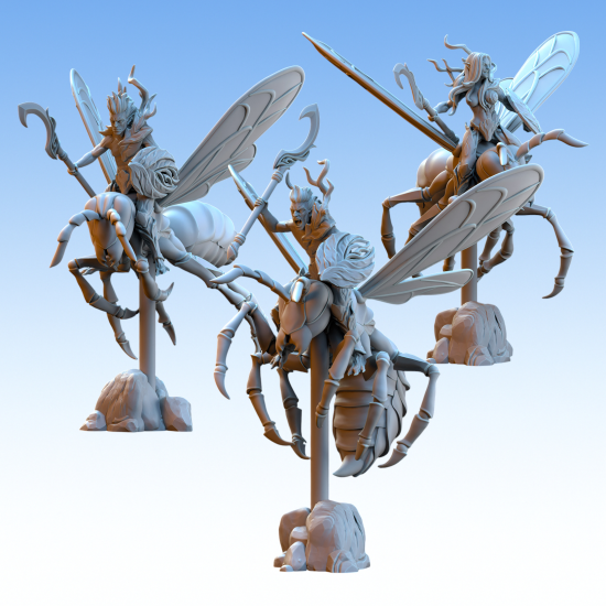 Elfes sylvestre - Cavalerie volante 