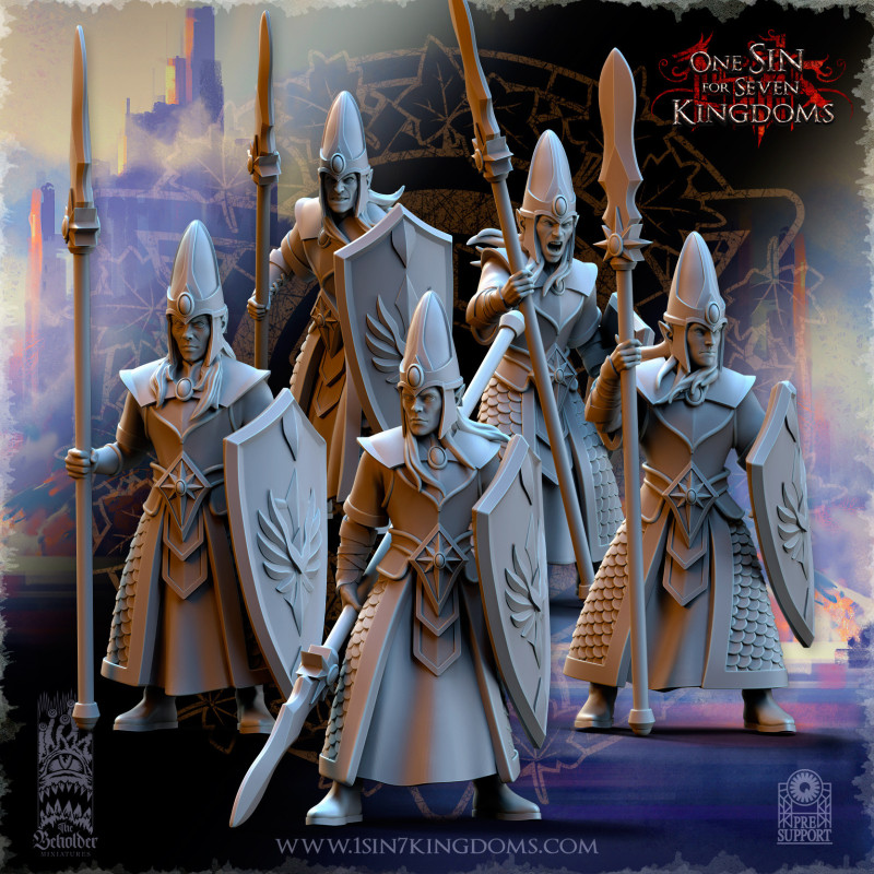 Boite d'armée Hauts Elfes - 1000 PTS - The beholder miniatures 