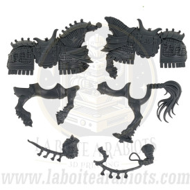 Warhammer The old World - Vente au détails Cathay Lanciers de jade - Pièce 3 