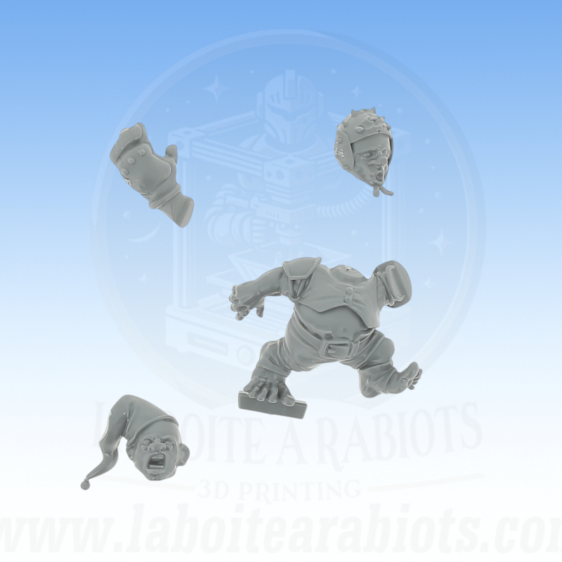 Blood Bowl - Equope Halfling Vente au détails -  Pièce 4 