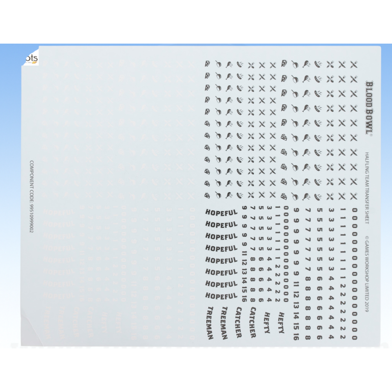 Blood Bowl - Equope Halfling Vente au détails -  Pièce 10 