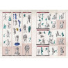 Dungeons & lasers -Personnages - Squelette 2 