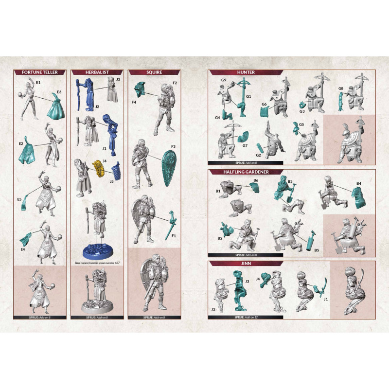Dungeons & lasers -Personnages - Assassin 