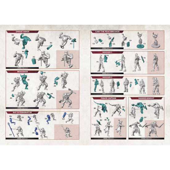 Dungeons & lasers -Personnages - Zombie 