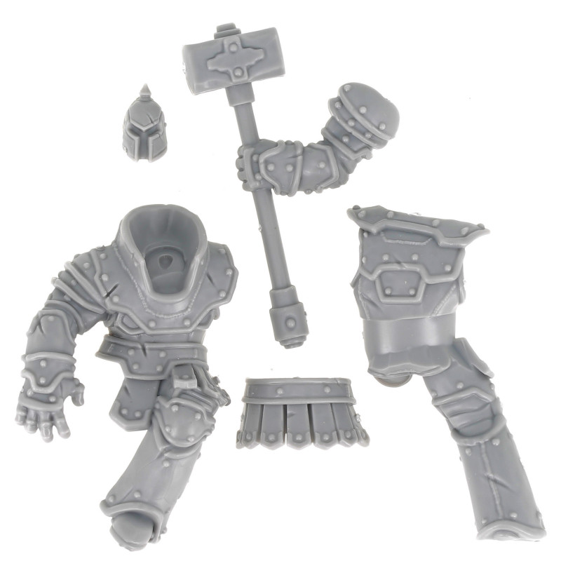 Dungeons & lasers -Personnages - Golem de fer 