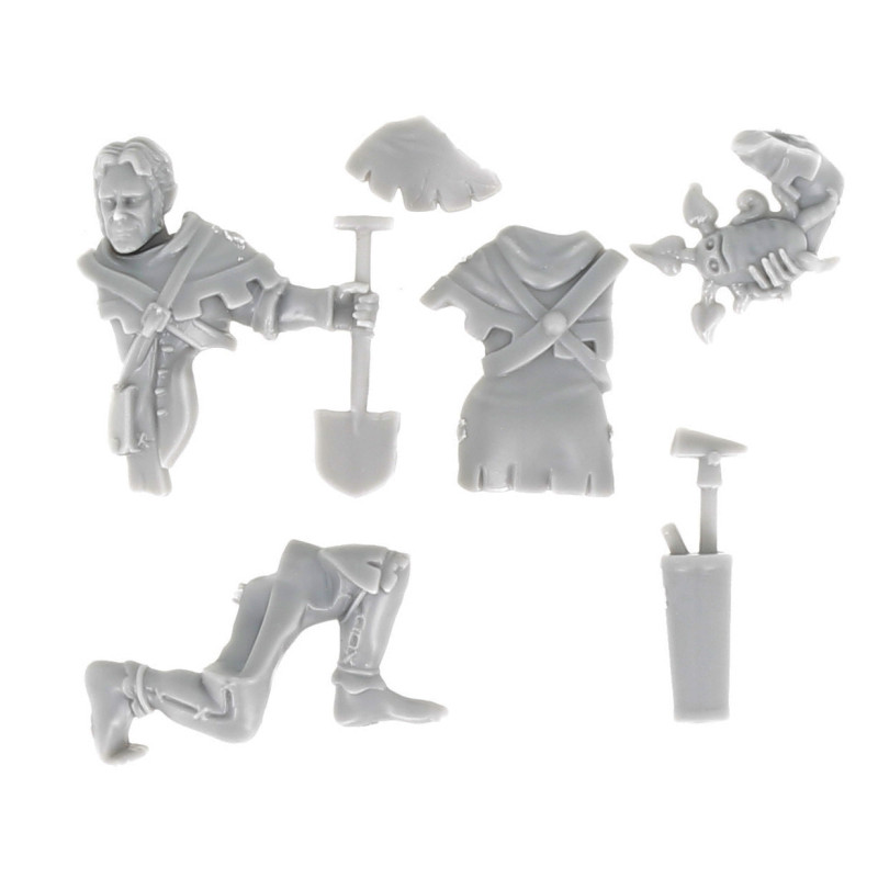 Dungeons & lasers -Personnages - Jardinier halfling 