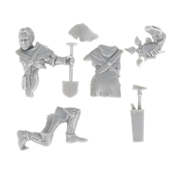 Dungeons & lasers -Personnages - Jardinier halfling 