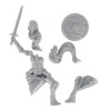 Dungeons & lasers -Personnages - Femme barbare 