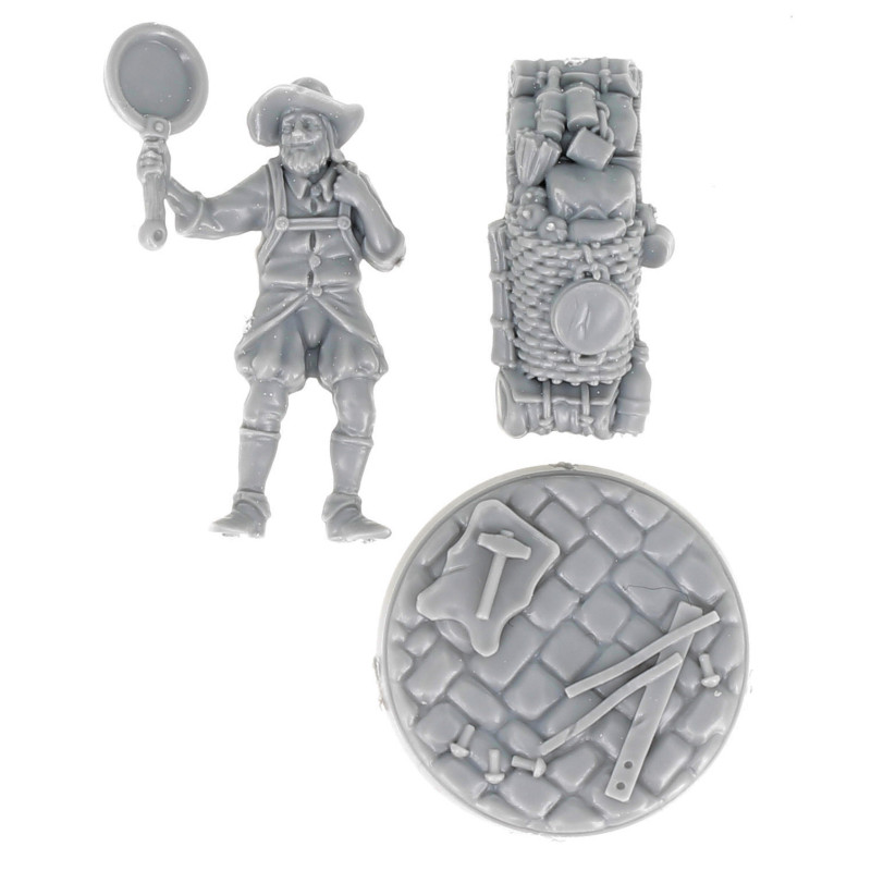 Dungeons & lasers -Figurine - Colporteur 